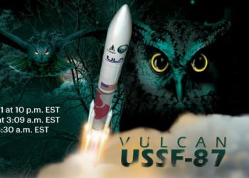 ULA se prepara para el lanzamiento de la misión USSF-87 para la Fuerza Espacial de EEUU. Fuente: ULA