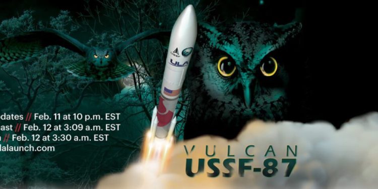 ULA se prepara para el lanzamiento de la misión USSF-87 para la Fuerza Espacial de EEUU. Fuente: ULA