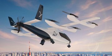 Un eVTOL de AirX. Fuente: Embraer