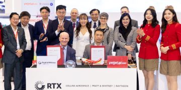 Vietjet elige a Pratt & Whitney para propulsar 44 aviones adicionales de la familia A320neo. Fuente: RTX