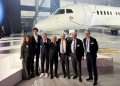Dassault presenta el Falcon 10X. Fuente: Dassault