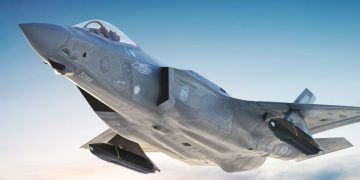 El F-35A Lightning II del fabricante aeronáutico norteamericano Lockheed Martin. Fuente: Lockheed Martin