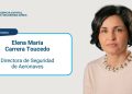 Elena Mª Carrera asume la Dirección de Seguridad de Aeronaves de AESA. Fuente: AESA