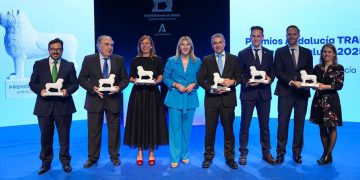 Entrega de los I Premios Andalucía TRADE a la Empresa Andaluza 2025. Fuente: Junta de Andalucía