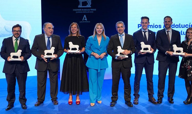 Entrega de los I Premios Andalucía TRADE a la Empresa Andaluza 2025. Fuente: Junta de Andalucía