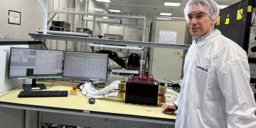 Jorge Peña, responsable de operaciones de test de Airbus Crisa. Fuente: Actualidad Aeroespacial