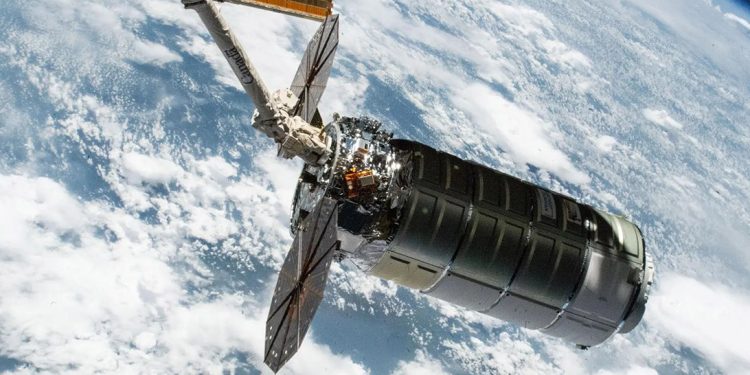 La nave de carga Cygnus XL abandonó la ISS. Fuente: Nasa