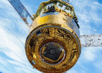 La nave de carga HTV-X1 de JAXA. Fuente: Nasa