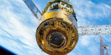 La nave de carga HTV-X1 de JAXA. Fuente: Nasa