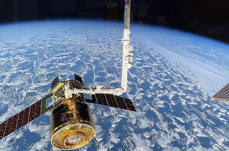 La nave de carga japonesa HTV-X1 abandonó el módulo Harmony de la ISS. Fuente: Nasa