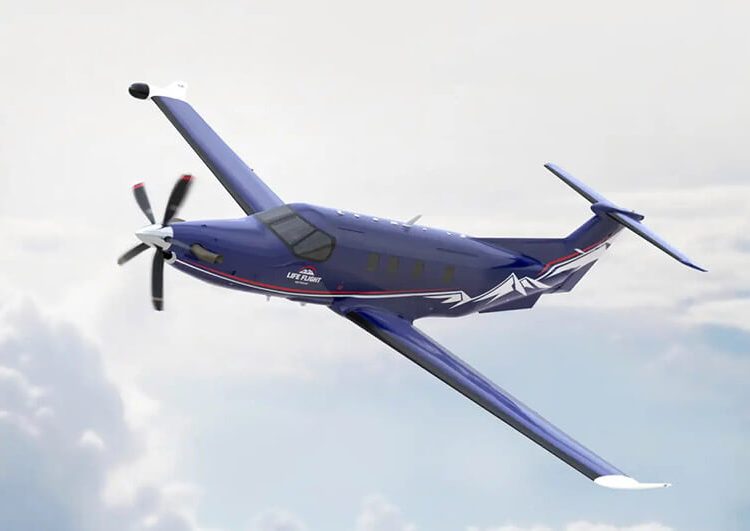 Life Flight Network encarga a Pilatus 12 aviones PC-12 PRO. Fuente: Pilatus