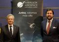 Presidentes saliente y entrante de Andalucía Aerospace. Fuente: Andalucía Aerospace
