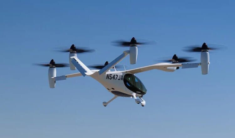 Primer vuelo del taxi aéreo de Joby Aviation. Fuente: Joby Aviation