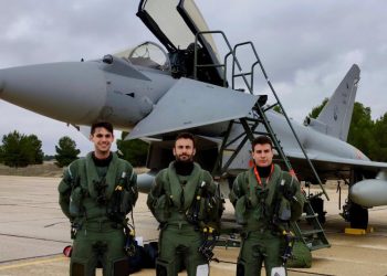 Regresan a España los aviones desplegados en Rumanía como Policía Aérea de la OTAN. Fuente: Ministerio de Defensa