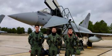 Regresan a España los aviones desplegados en Rumanía como Policía Aérea de la OTAN. Fuente: Ministerio de Defensa