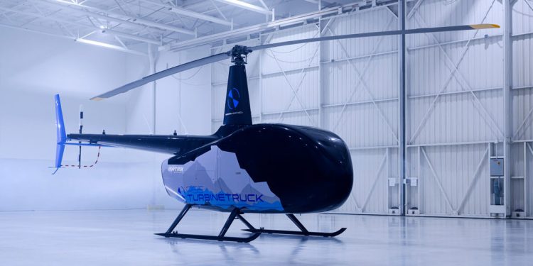 Sikorsky y Robinson Helicopter presentan el nuevo helicóptero Robinson R66 Turbinetruck. Fuente: Robinson Helicopter