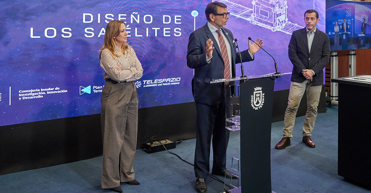 Telespazio Ibérica y Tenerife activan la fase de ejecución de la Constelación Islas Canarias