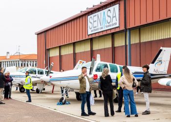Adventia celebra una jornada de puertas abiertas para futuros pilotos. Fuente: Adventia