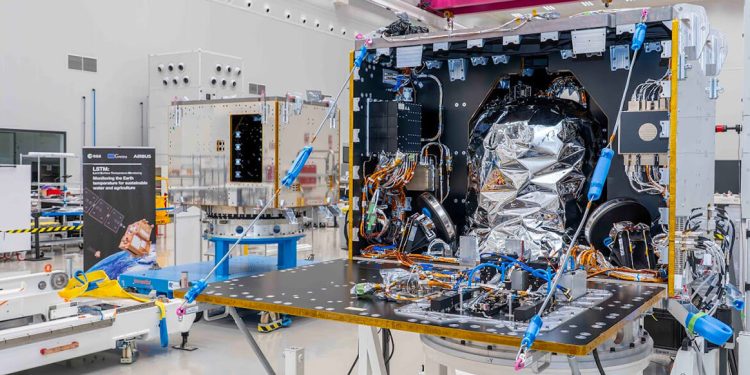 Airbus Space construye en Madrid los satélites LTSM para la ESA. Fuente: Airbus