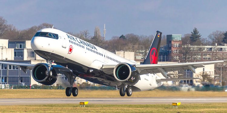 Airbus entregó a Air Canada el primero de los 30 aviones A321XLR encargados. Fuente: Airbus