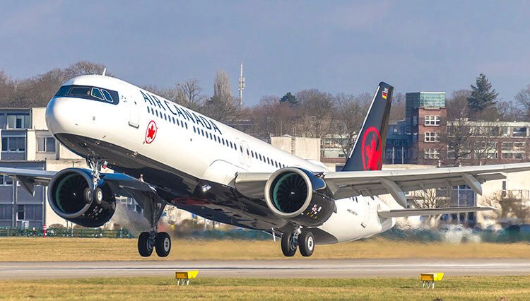 Airbus entregó a Air Canada el primero de los 30 aviones A321XLR encargados. Fuente: Airbus
