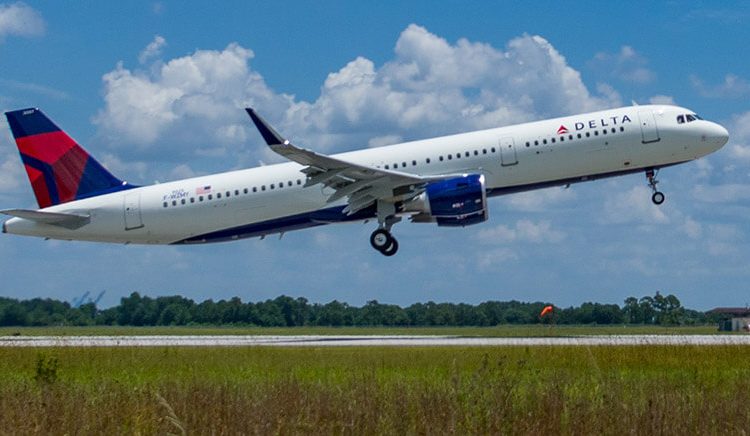 Airbus mejora el rendimiento de la flota de Delta Air Lines con la implementación del DPO. Fuente: Airbus