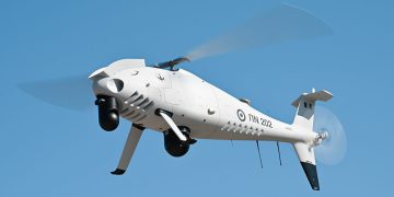 Drones CAMCOPTER S-100 de Schiebel. Fuente: Schiebel