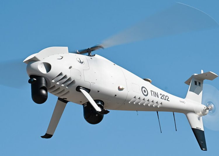 Drones CAMCOPTER S-100 de Schiebel. Fuente: Schiebel