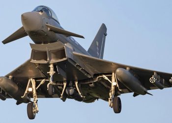 El Eurofighter Typhoon prueba un arma revolucionaria de bajo coste para contrarrestar las amenazas de los drones. Fuente: BAE Systems