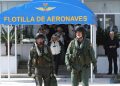 El Rey visitó la Flotilla de Aeronaves en la Base Naval de Rota. Fuente: Casa Real