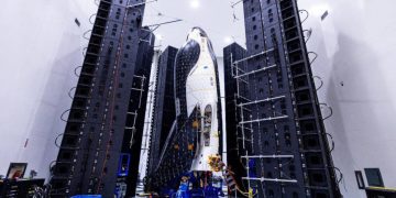 El avión espacial Dream Chaser de Sierra Space completó con éxito las pruebas acústicas de lanzamiento. Fuente: Sierra Space