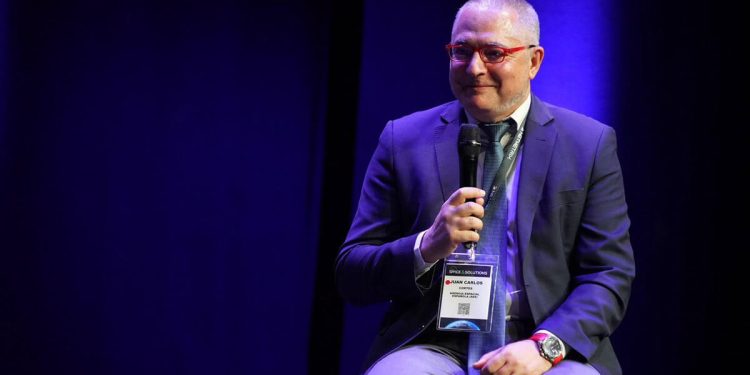 El director de la Agencia Espacial Española, Juan Carlos Cortés. Fuente: New Space & Solutions