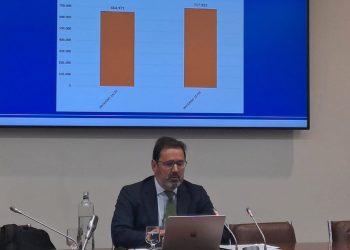 El presidente de ALA, Javier Gándara, durante la rueda de prensa. Fuente: ALA