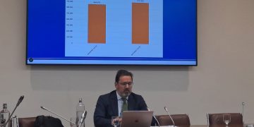 El presidente de ALA, Javier Gándara, durante la rueda de prensa. Fuente: ALA