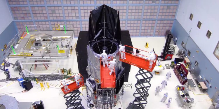 El telescopio espacial Nancy Grace Roman será lanzado a principios del próximo mes de septiembre. Fuente: Nasa