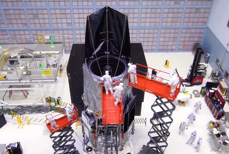 El telescopio espacial Nancy Grace Roman será lanzado a principios del próximo mes de septiembre. Fuente: Nasa