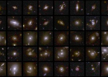 La ESA impulsa Space Warps para identificar lentes gravitacionales con ayuda ciudadana a partir de los datos de Euclid. Fuente: ESA