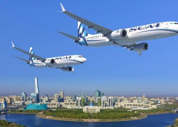 La compañía kazaja SCAT Airlines encarga a Boeing cinco aviones 737 MAX. Fuente: Boeing