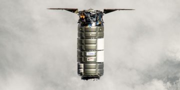 La nave de carga Cygnus XL de Northrop Grumman. Fuente: Nasa