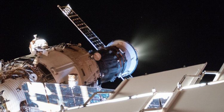 La órbita de la ISS fue elevada 440 metros. Fuente: Nasa