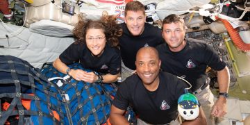 La tripulación de Artemisa II prepara su llegada a la Tierra. Fuente: Nasa