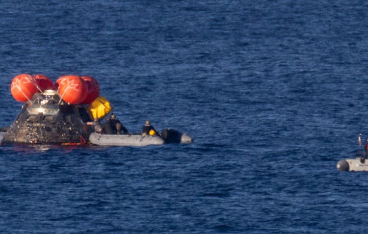 Regreso de Artemisa II. Fuente: Nasa