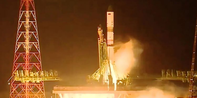 Roscosmos lanzó la nave de carga Progress MS-34 a la ISS. Fuente: Nasa