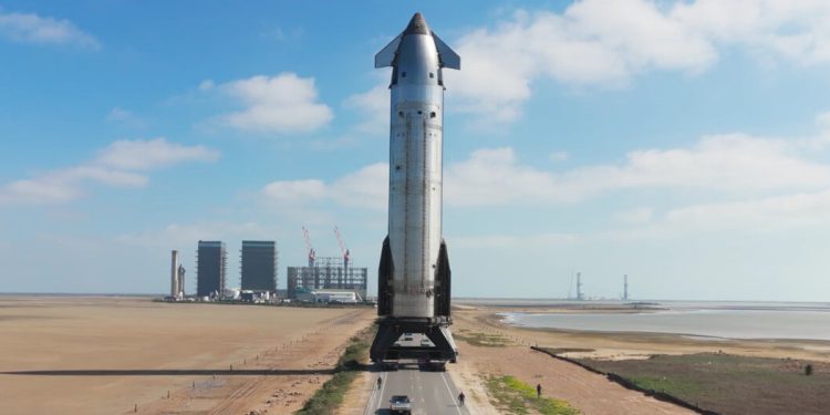 SpaceX presenta una nueva generación de Starship. Fuente: SpaceX