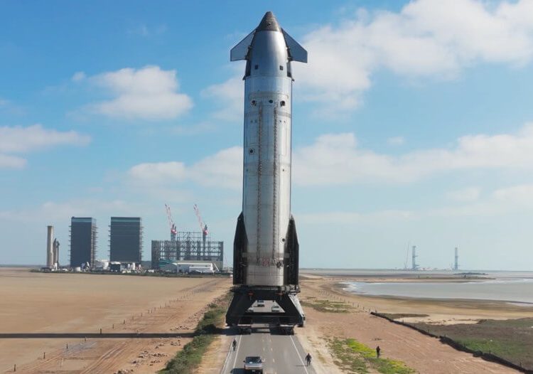 SpaceX presenta una nueva generación de Starship. Fuente: SpaceX