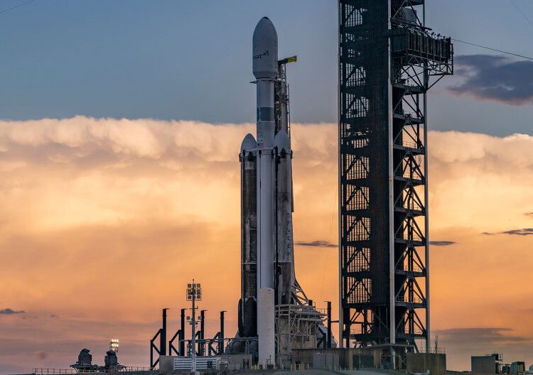 Suspendido el lanzamiento del Falcon Heavy de la misión ViaSat-3 F3. Fuente: SpaceX