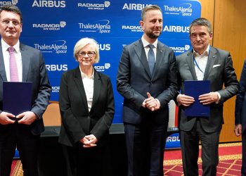 Thales Alenia Space, Airbus y RADMOR desarrollarán un satélite geoestacionario de defensa para Polonia. Fuente: Thales Alenia Space