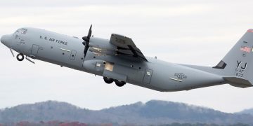 Un C-130J de Lockheed Martin. Fuente: Lockheed Martin