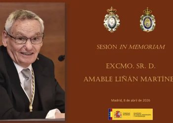 Homenaje a Amable Liñán. Fuente: REAL ACADEMIA DE LA INGENIERÍA