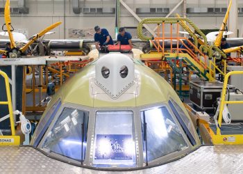 Airbus avanza en Sevilla la producción del primer avión C295 MPA para el Ejército del Aire y del Espacio. Fuente: Airbus